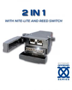 ARK 7 Pin Flat Trailer Socket w/ LED Light & 50A Anderson Style Connector