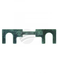 Jaylec Pack 1 Metal Fuse Strip 80Amp 36 Volt 41mm X 11mm