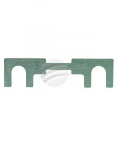 Jaylec Pack 1 Metal Fuse Strip 60Amp 36 Volt 41mm X 11mm