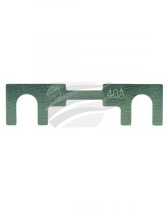 Jaylec Pack 1 Metal Fuse Strip 40Amp 36 Volt 41mm X 11mm