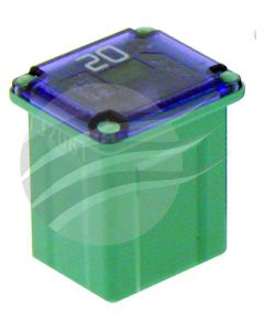 Jaylec Pack 5 Female Fusible Link Low Profile - J Type 20Amp Blue
