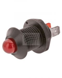 Jaylec LED Pilot Light 12V Red Ip67 Reverse Polarity Protected