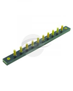 Cole Hersee Connector Strip 10 Circuit Fibre Base 193X16mm M4722