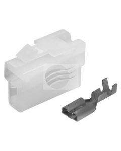 Jaylec QC Connector Housing Female 2 Way [ref Narva 56252] Pack 10