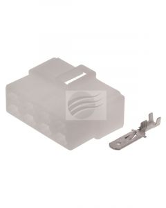 Jaylec QC Connector Housing Male 8 Way [ref Narva 56258] Pack 10