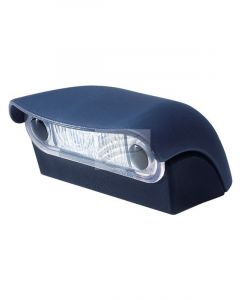 Hella LED Licence Plate Lamp 8-28V Black Housing Surface Mount 250mm