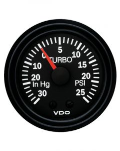 VDO Turbo Charge Gauge Mech -30Hg - 25Psi Eg0096