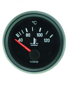 VDO Cockpit Inter Water Temp Gauge Electric 40 -120C 24V 52mm Diam