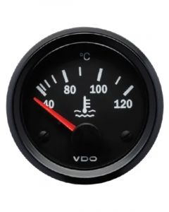 VDO Cockpit Vision Water Temp Gauge Electric 40 -120C 12V 52mm Diam