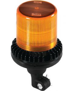Britax LED Amber Beacon 10-30V 60W Flexi Pole Mount 3 Strobe 1 Rotate
