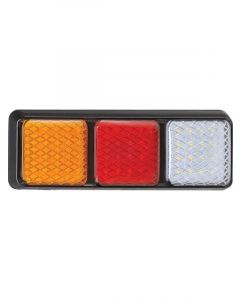 Autolamps LED Stop/Tail/Indicator/Revrse Lamp 12/24V Black 20cm