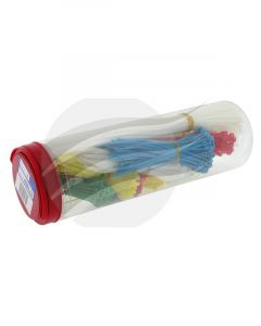 Jaylec Cable Tie Assortment 1,000Pcs Assorted Colours & Sizes