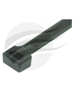 Jaylec Pack 100 Cable Tie 533mm X 9.0mm Black Uv & Heat Resistant Nylon