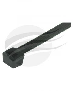 Jaylec Cable Tie 200mm X 4.8mm Black Nylon [ref Narva 56404] Pack 100