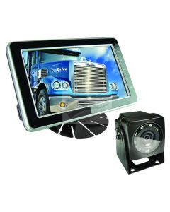 Jaylec 5" Digital LED Reverse Camera System 12/24V 2X Camera Input USB &