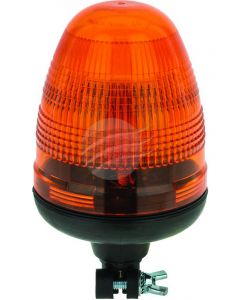 Jaylec LED Amber Rotating Beacon 12-24V Flexi Pole Mount