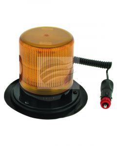 Britax LED Amber Beacon 10-30V 18Watt Magnetic Mount 3 Strobe 1 Rotate
