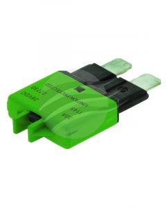 Bussmann Circuit Breaker 227 Series 30A Green Type III Standard Blade