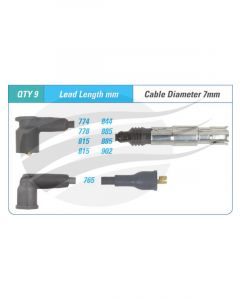 Jaylec Lead Set Mercedes 350 450 8Cyl