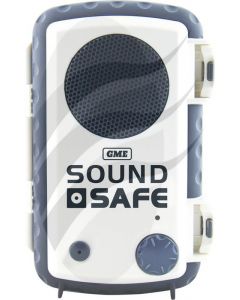 GME Sound Safe White Case Waterproof Amplified Floating iPod & Mp3 w/