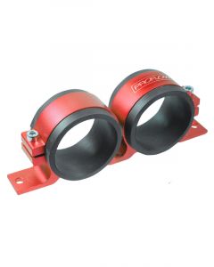 Proflow Fuel Pump Dual Mount Dual Bosch 044 Bracket, Red