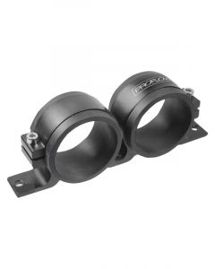 Proflow Fuel Pump Dual Mount Dual Bosch 044 Bracket, Black