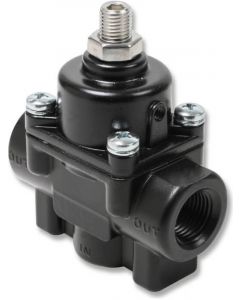 Proflow Fuel Pressure Regulator, Raw Aluminium, 4.5-9 PSI, Univers