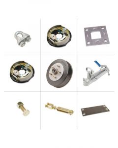 ARK 10" Electric Drum Brake Kit For HQ Holden with Holden Bearings