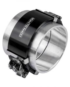 Proflow Tubing Coupler, Quick Release Clamp Assembly, Black Anodis