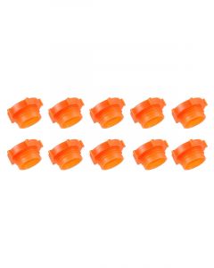 Proflow Plastic Hose Cap Male -10AN, Qty 10