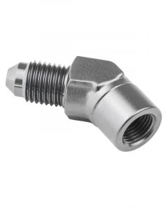 Proflow Female Adaptor 45 Degree Adaptor 1/8in. NPT To Male -03AN,