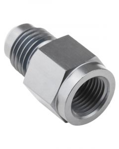Proflow Female Adaptor 1/8in. NPT Straight To Male -03AN, Silver