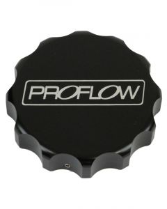 Proflow Billet Radiator Cap Cover Small, Black