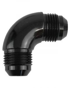 Proflow 90 Degree Union Flare Adaptor Fitting -10AN, Black