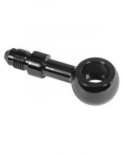 Proflow Black -03AN Straight Male Banjo Brake Hose End 11.2mm