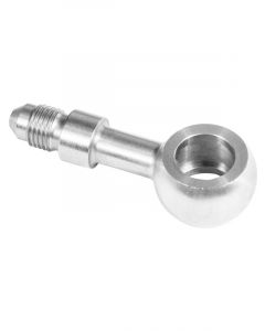 Proflow Chrome -03AN Straight Male Banjo Brake Hose End 11.2mm