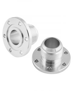 Proflow Water Pump Adapter, Aluminium, Natural, -16 AN Bolt-on, -20
