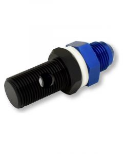 Proflow Roll Over Valve, Aluminium, Black Anodised, -8 AN, Female