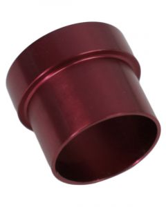 Proflow AN Aluminium Tube Sleeve set of 5, 3/16in. Tube, Red