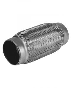 Proflow Exhaust Flex Pipe Flexi Bellow 1.5in Stainless Steel Polished