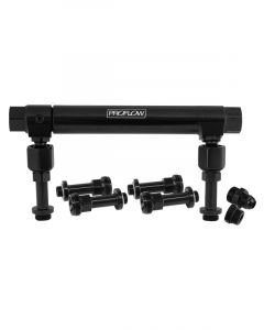 Proflow Fuel Log, Billet Aluminium, Black, Adjustable, -10 AN Inle