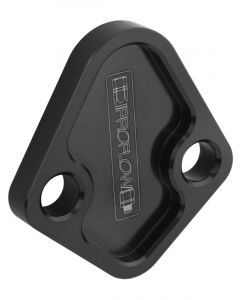 Proflow Fuel Pump Block-Off Plate, Aluminium, Black Anodised, BB