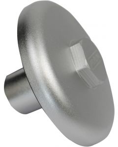 Proflow Oil Filter, Sandwich Block Off Plate, Aluminium Silver M18 x