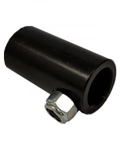 Proflow Steering Shaft Coupler Steel, 3/4in. -30 Spline To 3/4in.
