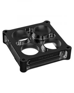 Proflow Carburettor Spacer, Aluminium Black Anodised, 1.5 i