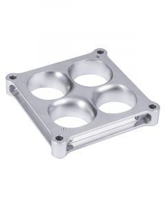 Proflow Carburettor Spacer, Aluminium, 1 in. Thick, Tapered Co