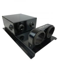 Proflow Fuel Surge Tank Fabricated Aluminium, Square Slim, 044 Pump