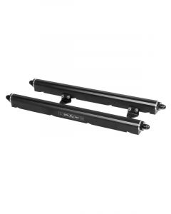 Proflow Fuel Rails Kit, Billet Aluminium, Black Anodised, Holden Commod