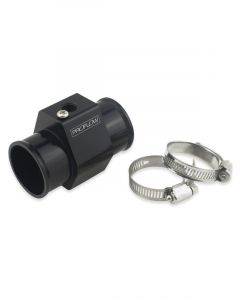 Proflow Water Temperature Sensor Adapter, 36mm, Aluminium, Black An