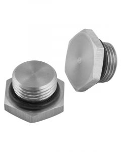 Proflow Fitting Oxy Sensor Bung, Stainless Steel, M18x1.5